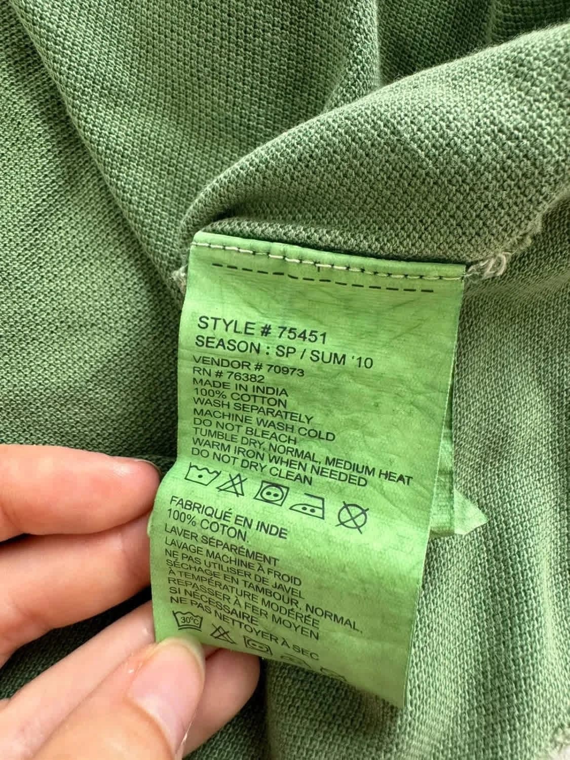 Polo vert Timberland taille M - Photo 7/7