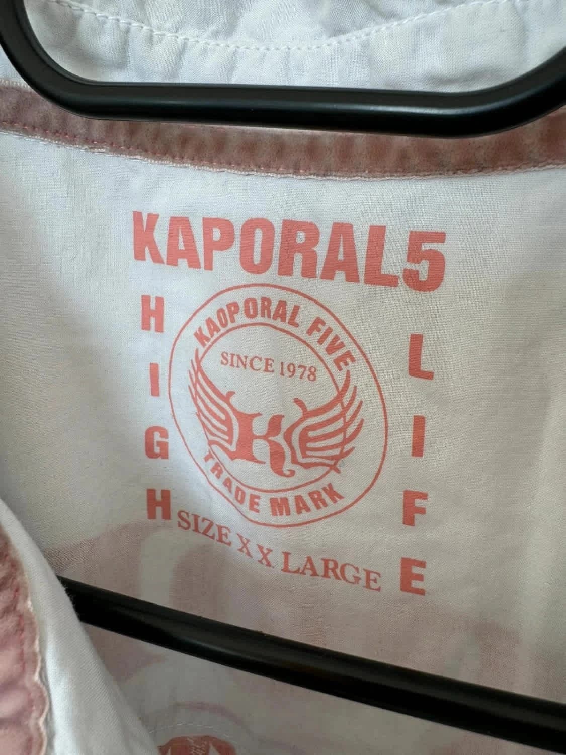 Chemise manches courtes blanche Kaporal taille XXL - Photo 3/5