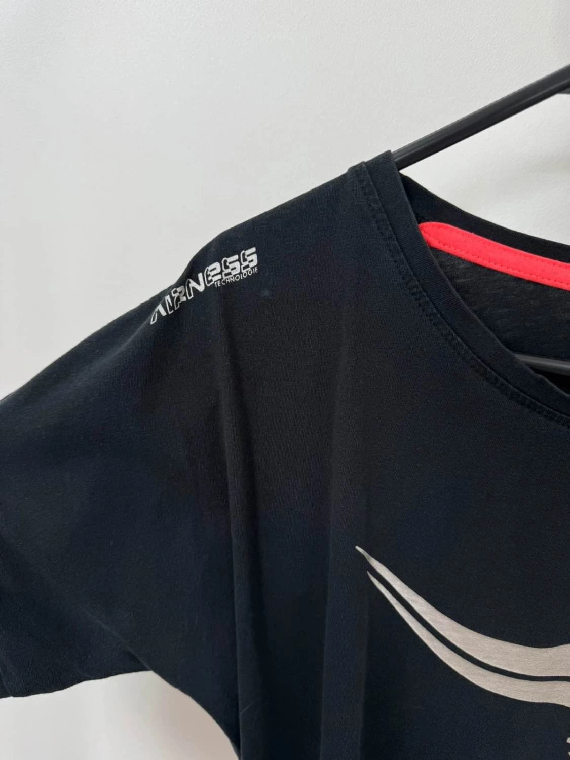 T-shirt sport Airness noir fitness logo argent taille XS - FP2512177 - Photo 3/6
