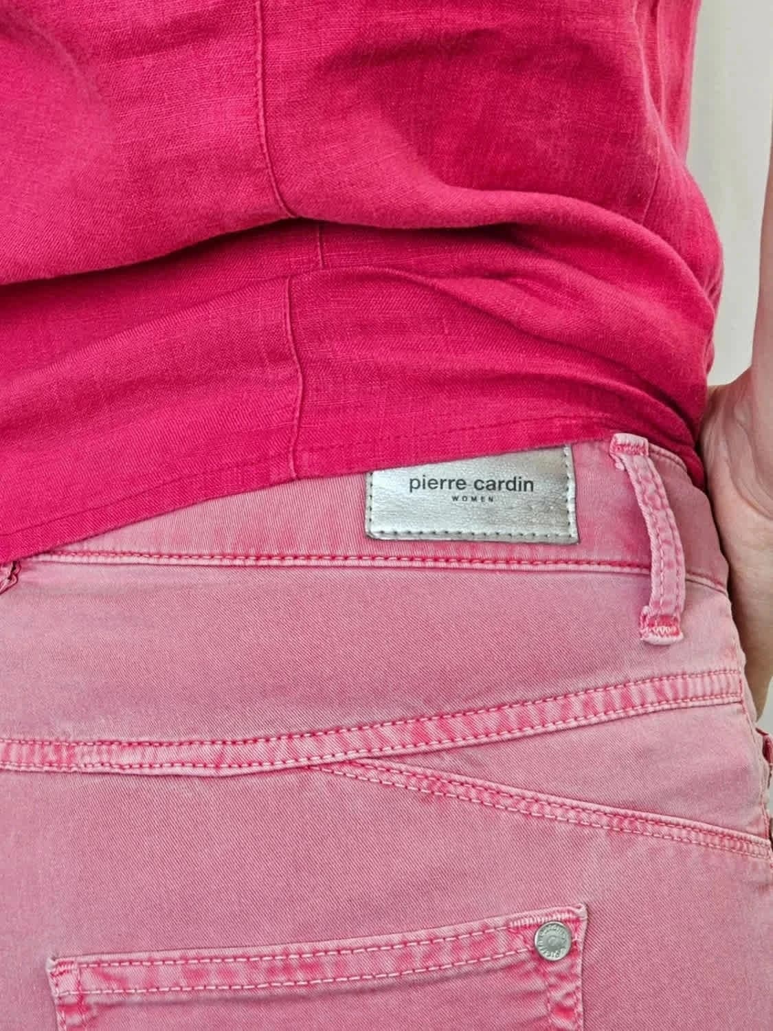 Pantalon Skinny rose Pierre Cardin taille S - Photo 2/10