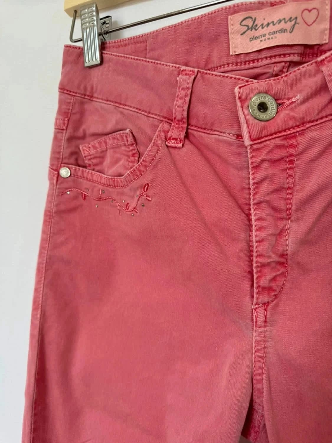 Pantalon Skinny rose Pierre Cardin taille S - Photo 4/10