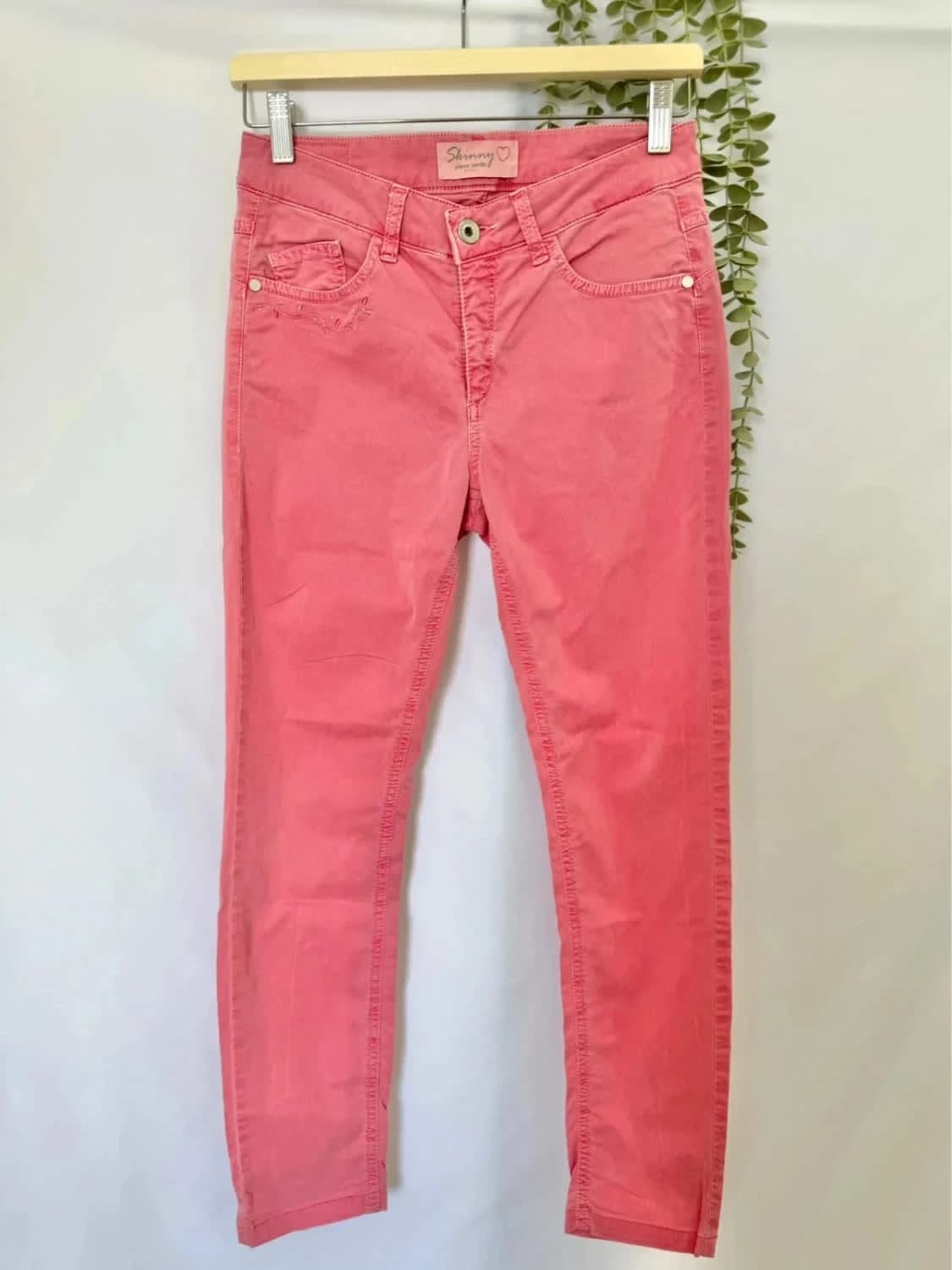 Pantalon Skinny rose Pierre Cardin taille S - Photo 3/10