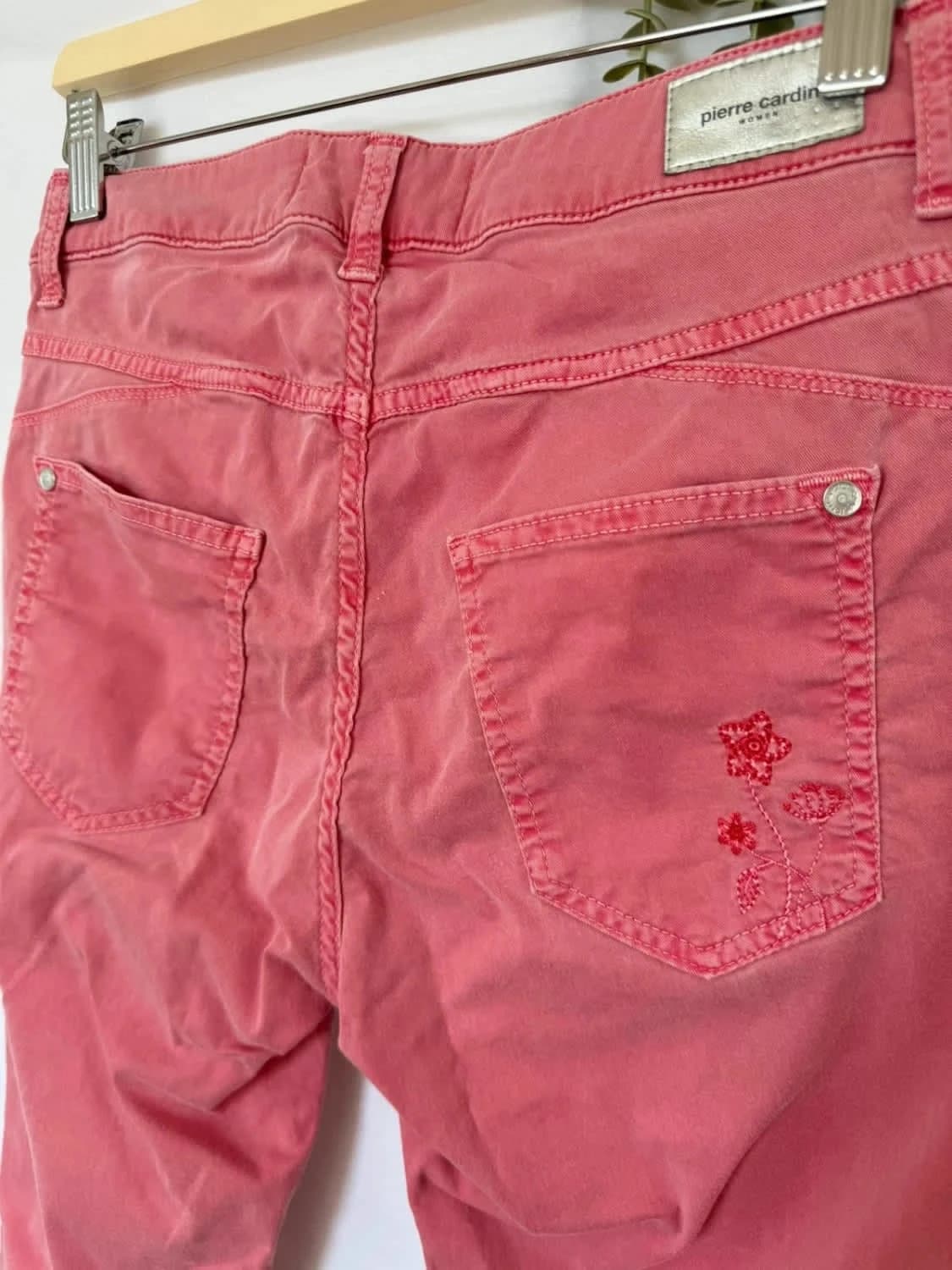 Pantalon Skinny rose Pierre Cardin taille S - Photo 6/10