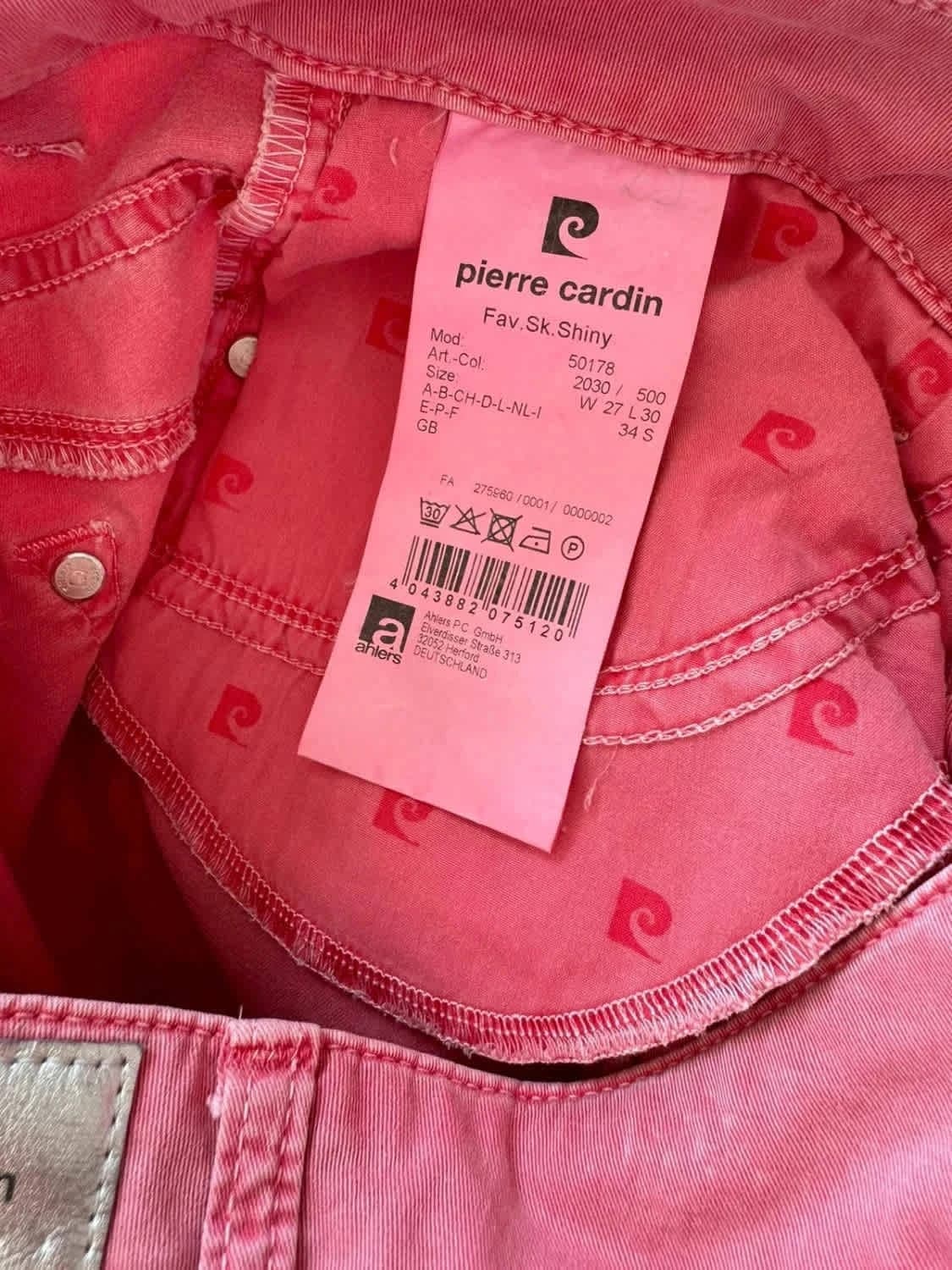 Pantalon Skinny rose Pierre Cardin taille S - Photo 9/10