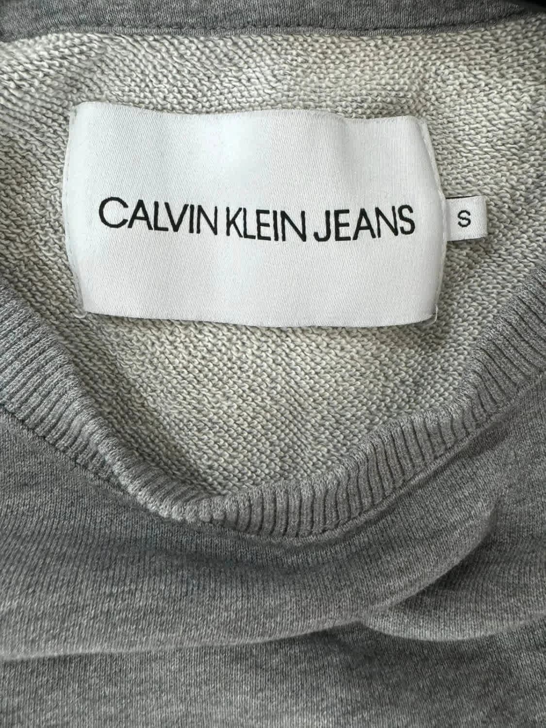Crewneck Calvin Klein gris argenté taille S - Photo 5/7