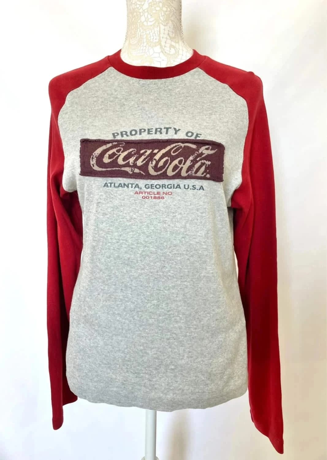 Tee-shirt manches longues vintage Coca-Cola - Photo 2/5