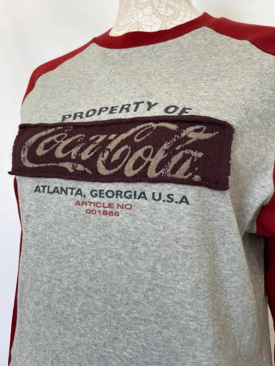 Tee-shirt manches longues vintage Coca-Cola - Photo 3/5