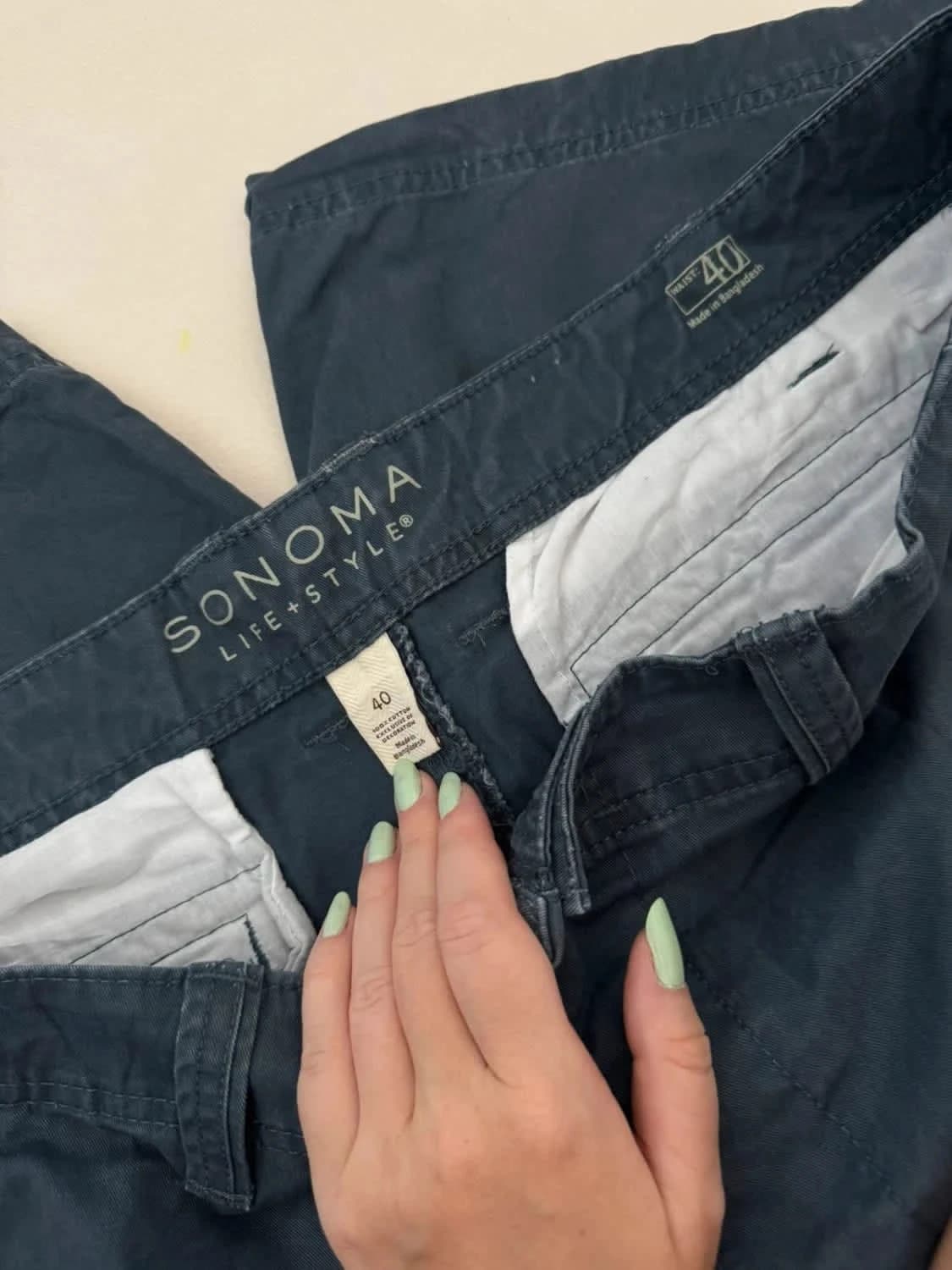 Short cargo Sonoma bleu marine taille W40 - Photo 3/6
