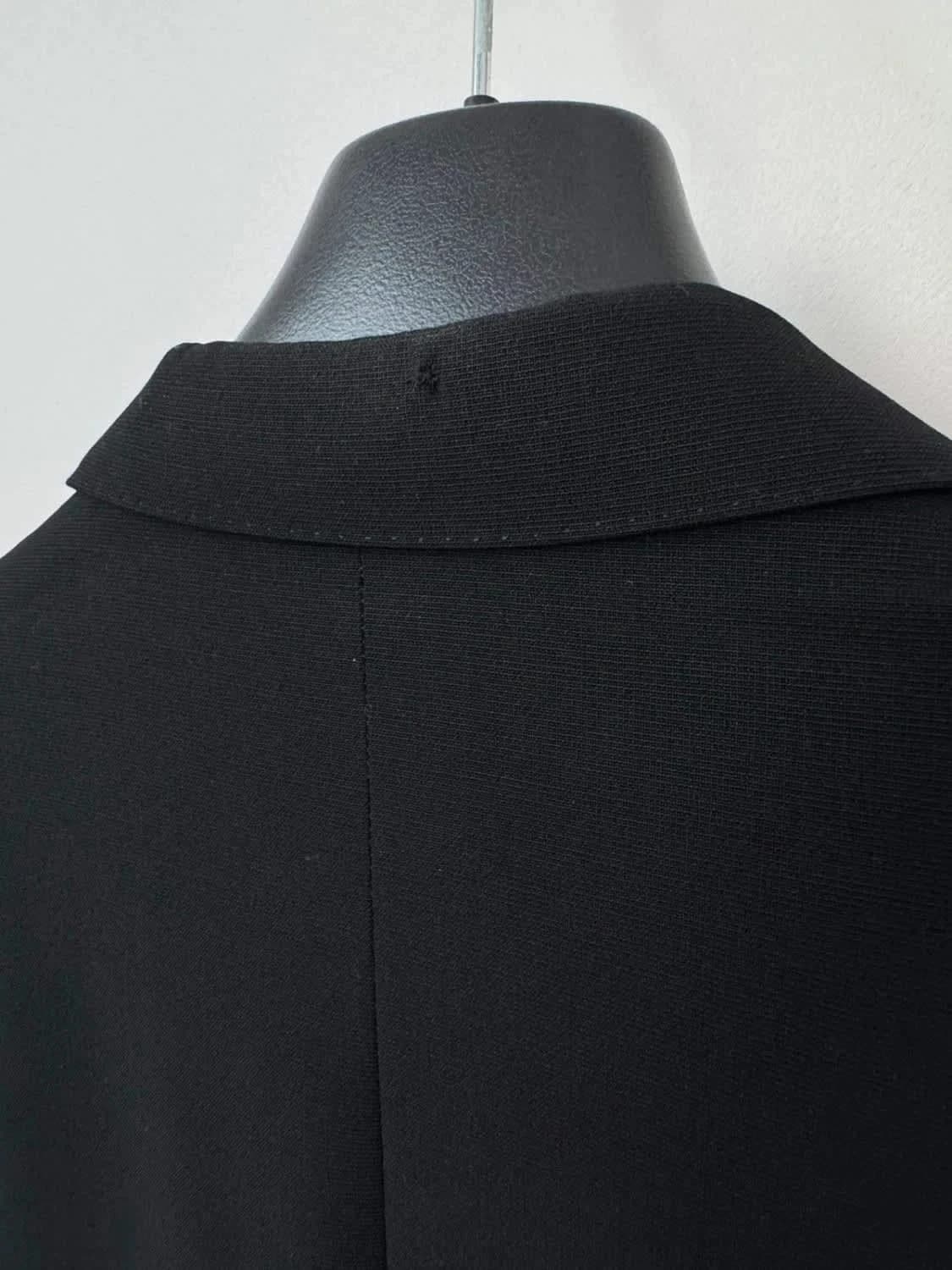 Blazer noir Christian Dior 100% laine vierge taille 48 - Photo 13/14