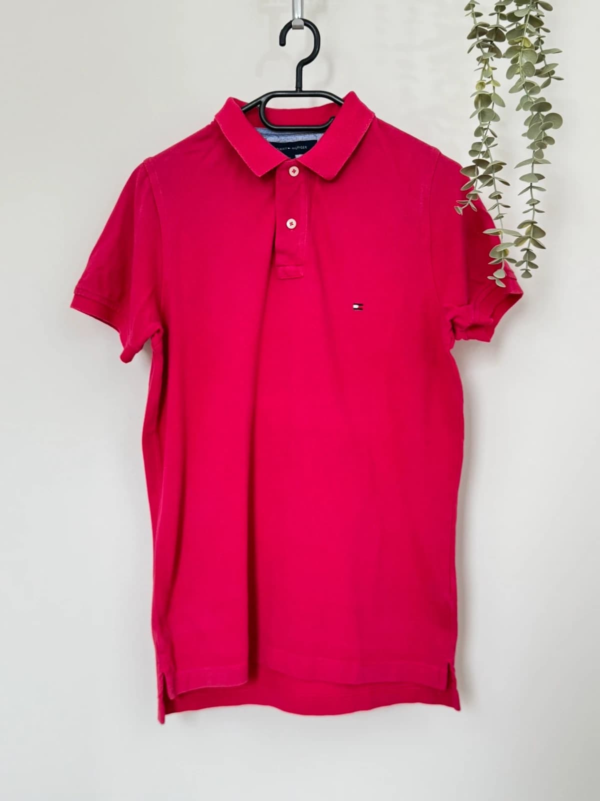 Polo slim fit Tommy Hilfiger rose fuchsia taille S - FP260259 - Photo 2/7