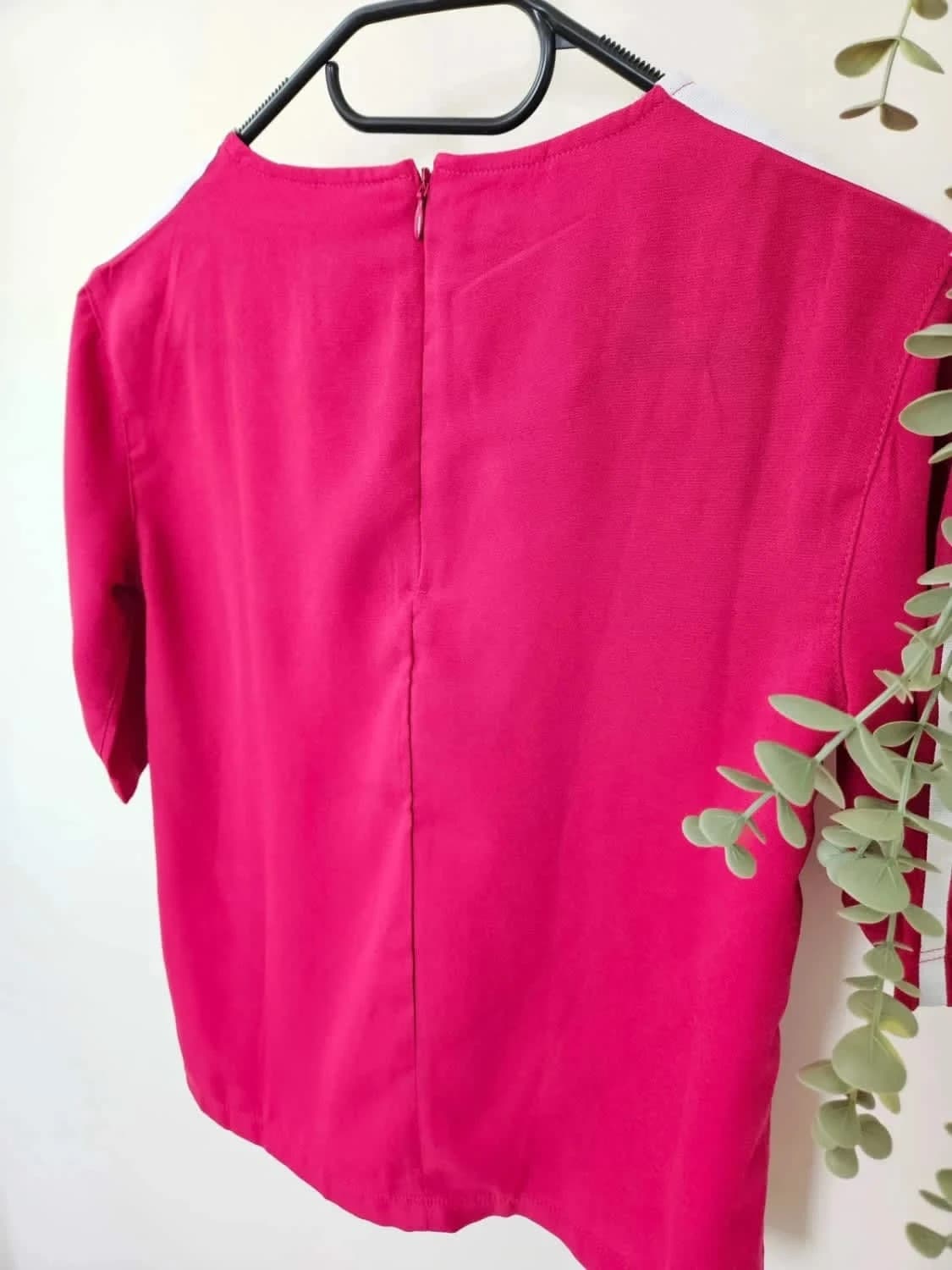 Tee-shirt Adidas Originals rose fushsia 3 bandes taille XS - Photo 5/6