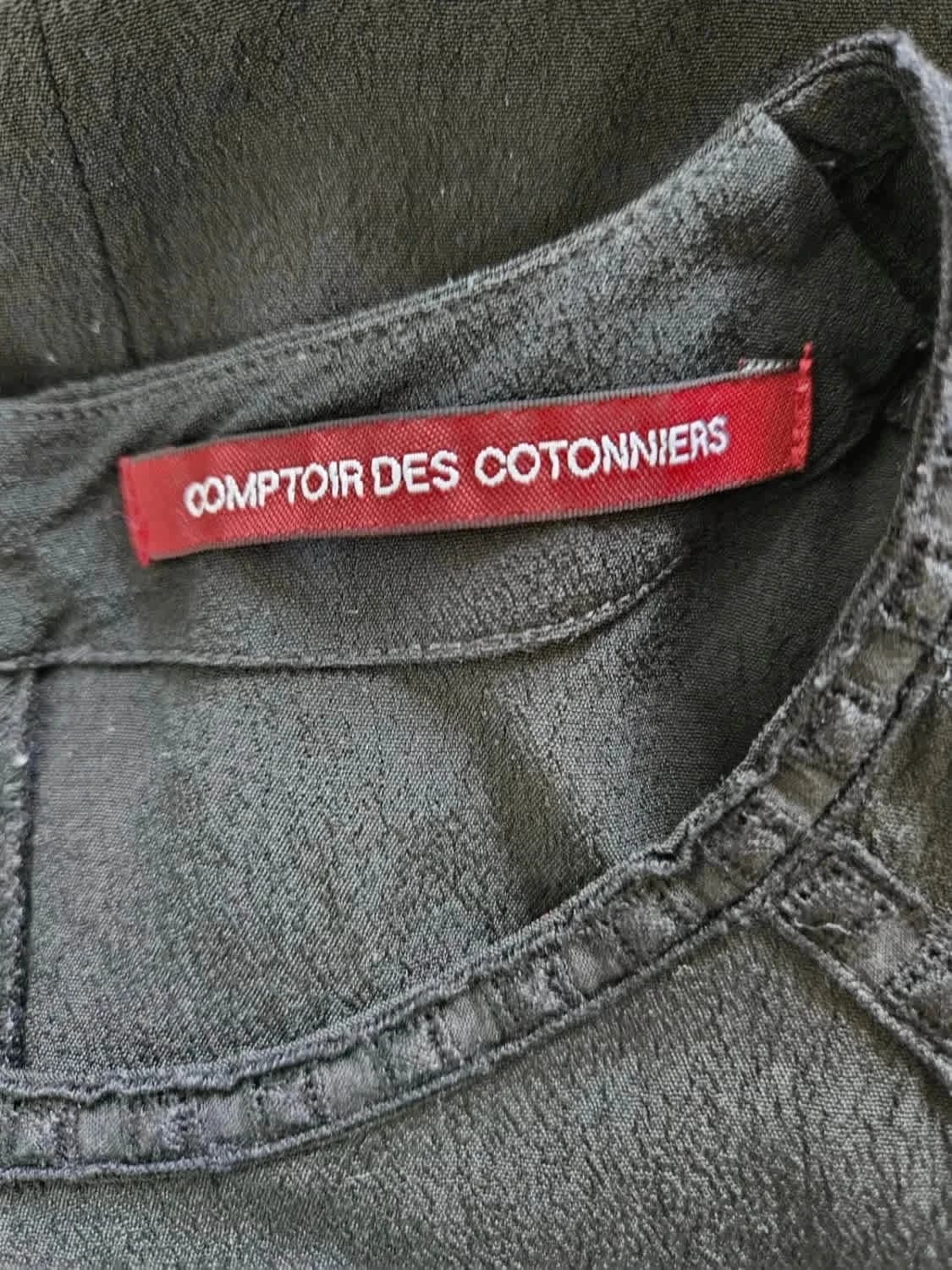 Top sans manches noir Comptoir des Cotonniers taille 38 - Photo 4/5