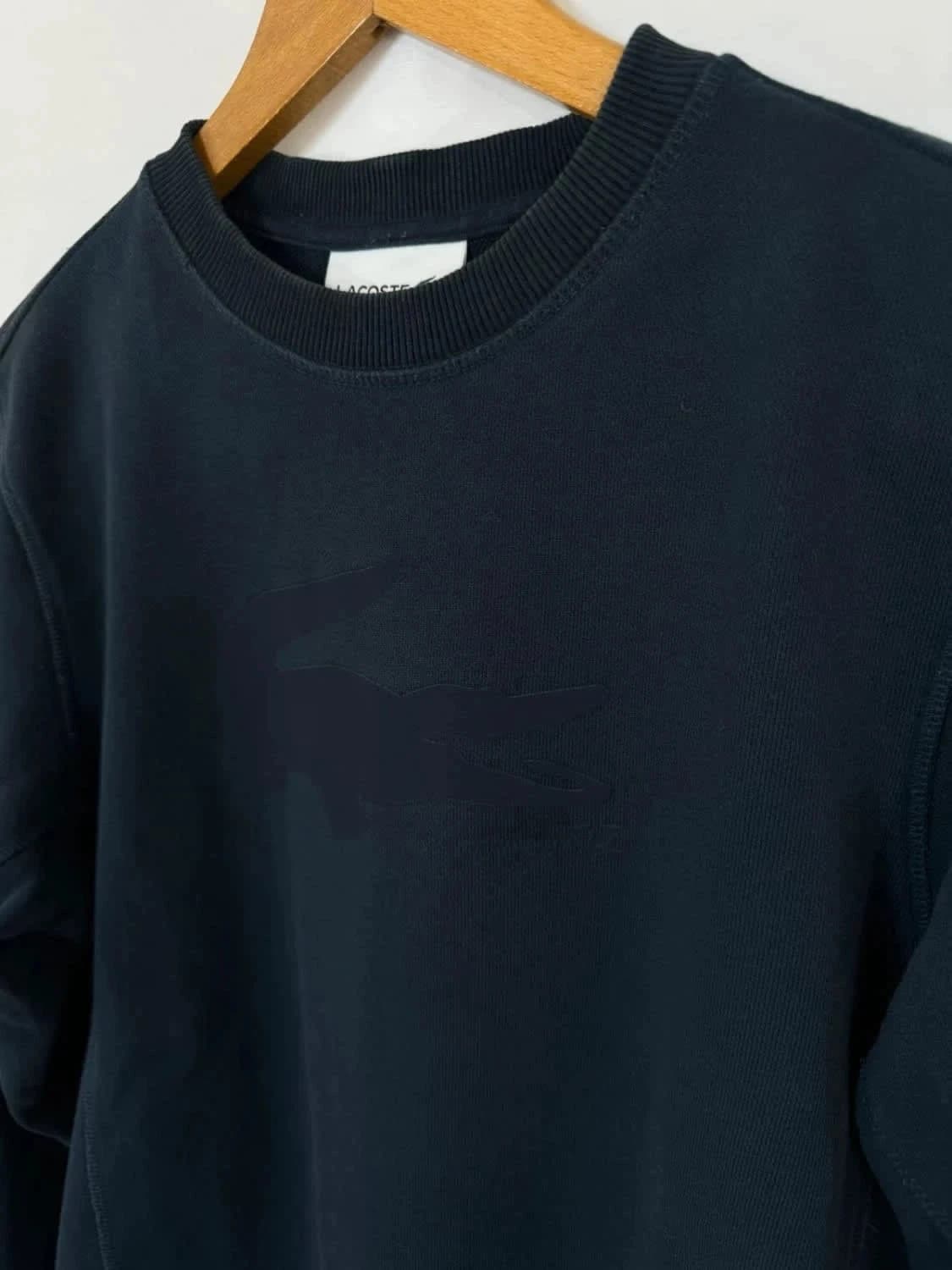 Sweat/Crewneck bleu marine Lacoste taille XS - Photo 3/6