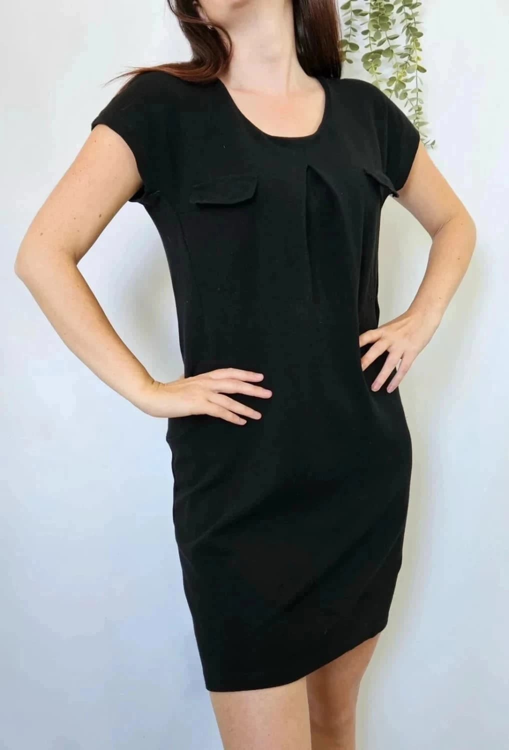 Robe noire IKKS taille 38 - Photo 1/7