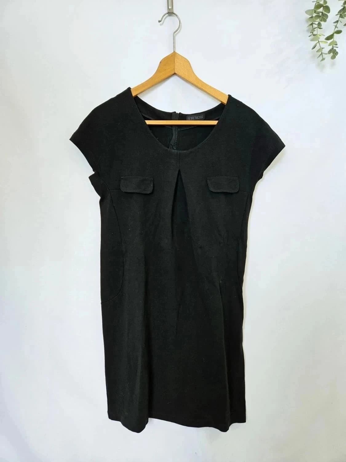 Robe noire IKKS taille 38 - Photo 2/7