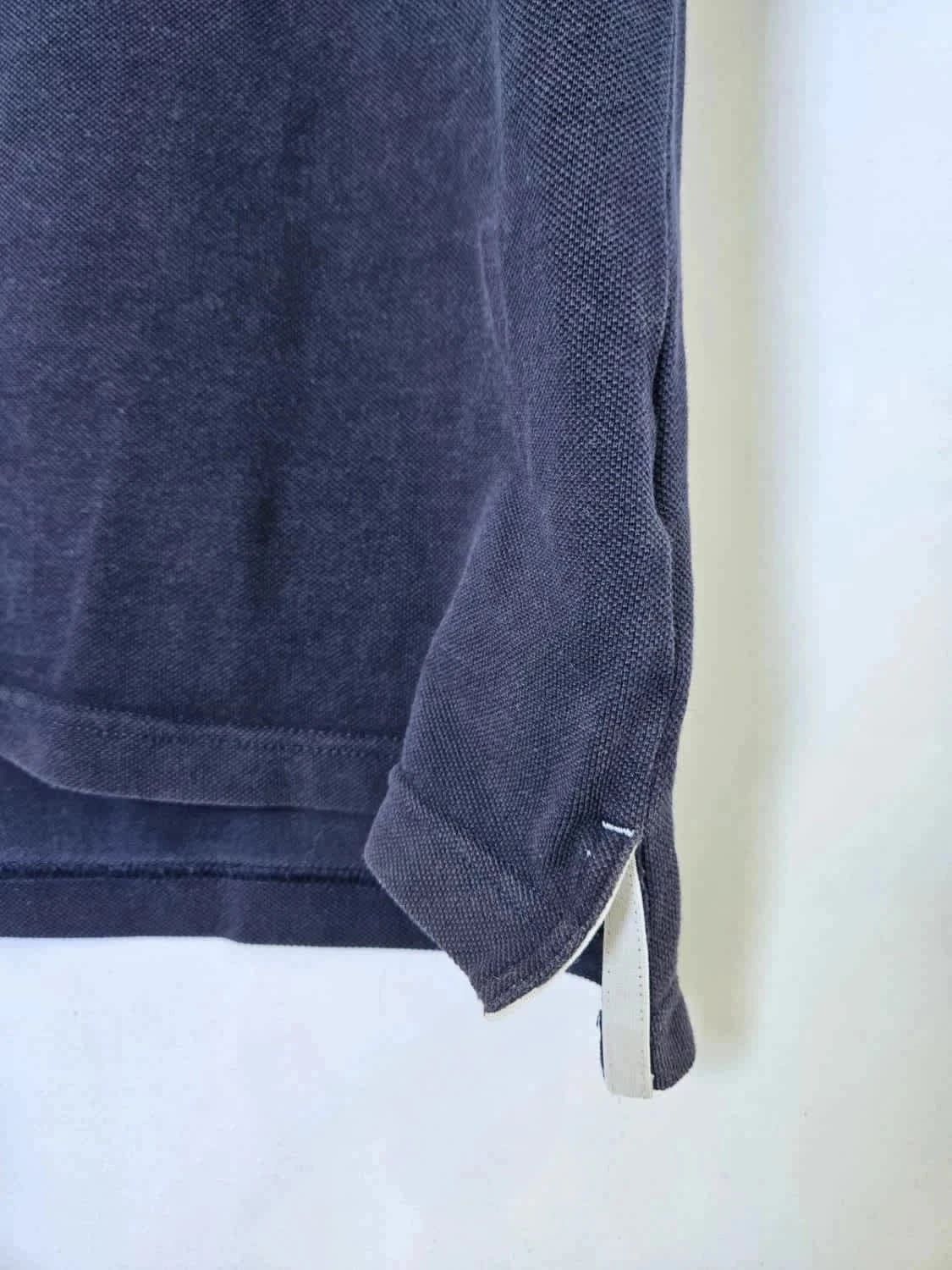 Polo Nike bleu marine logo brodé taille M - Photo 8/8