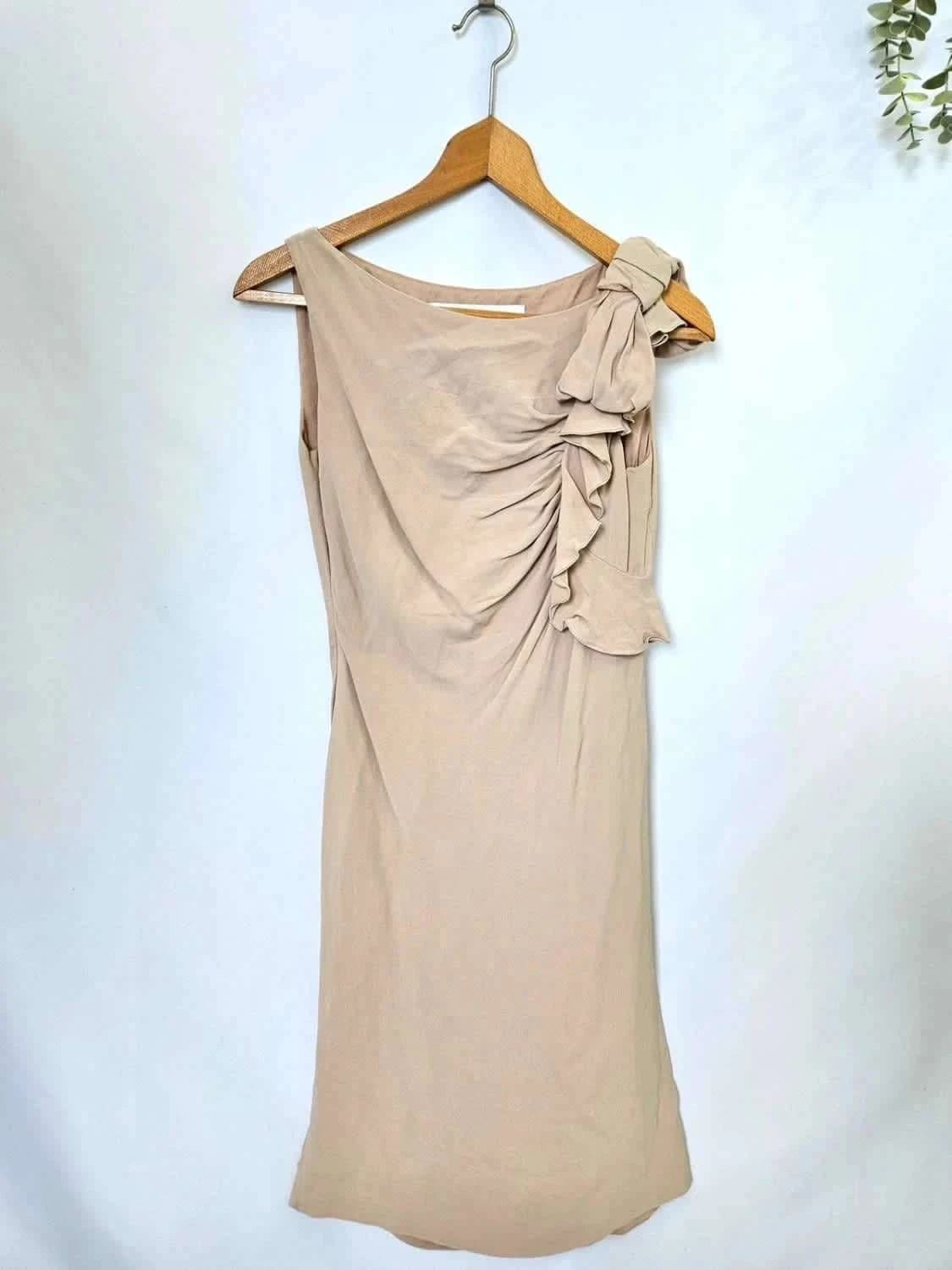 Robe Valentino rose taille S - Photo 2/10