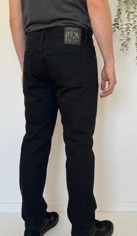 Jean noir coupe droite Rica Lewis taille W32 FR 40 - Photo 1/10