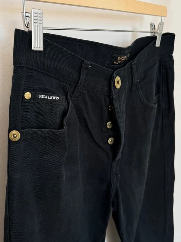 Jean noir coupe droite Rica Lewis taille W32 FR 40 - Photo 3/10