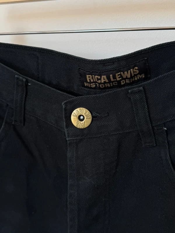 Jean noir coupe droite Rica Lewis taille W32 FR 40 - Photo 4/10