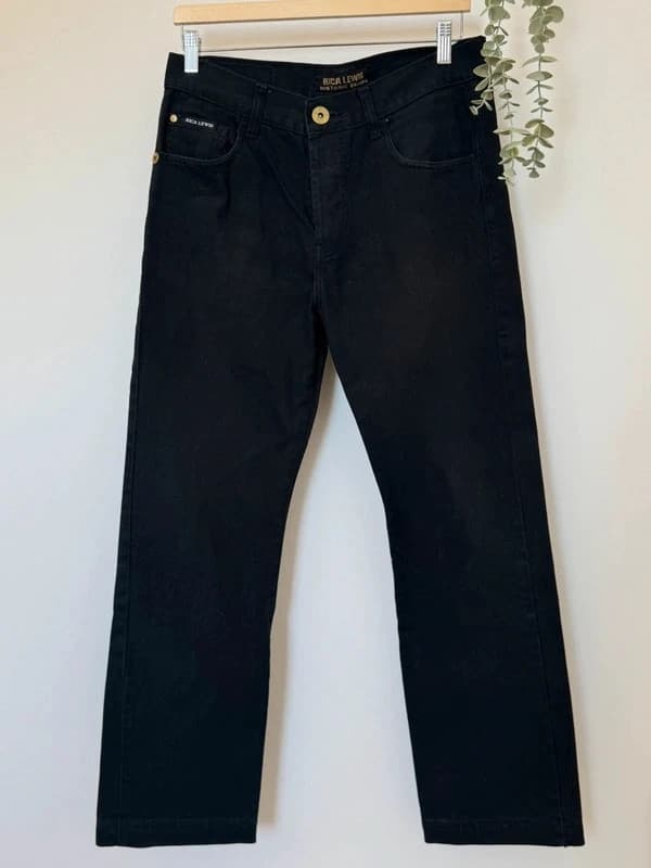 Jean noir coupe droite Rica Lewis taille W32 FR 40 - Photo 2/10