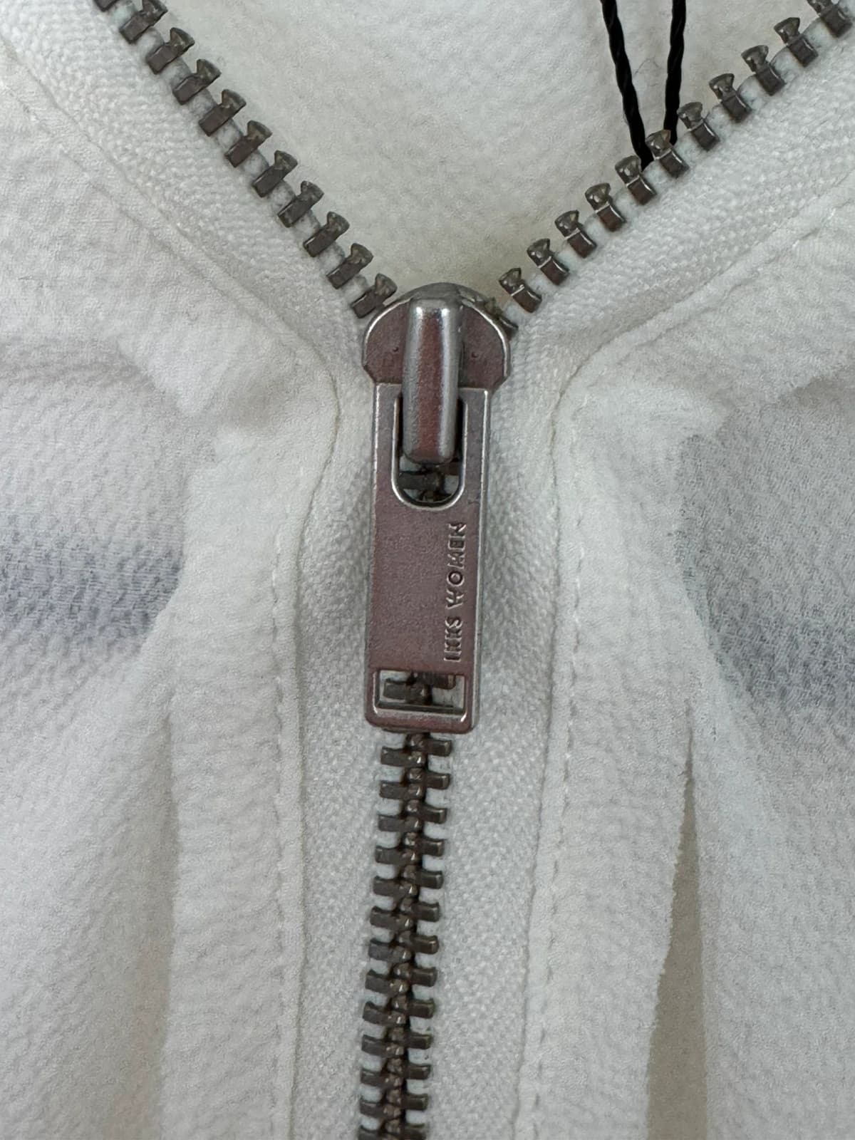 Chemise fluide IKKS blanc cassé zip taille 38 S/M - VP260395 - Photo 4/11