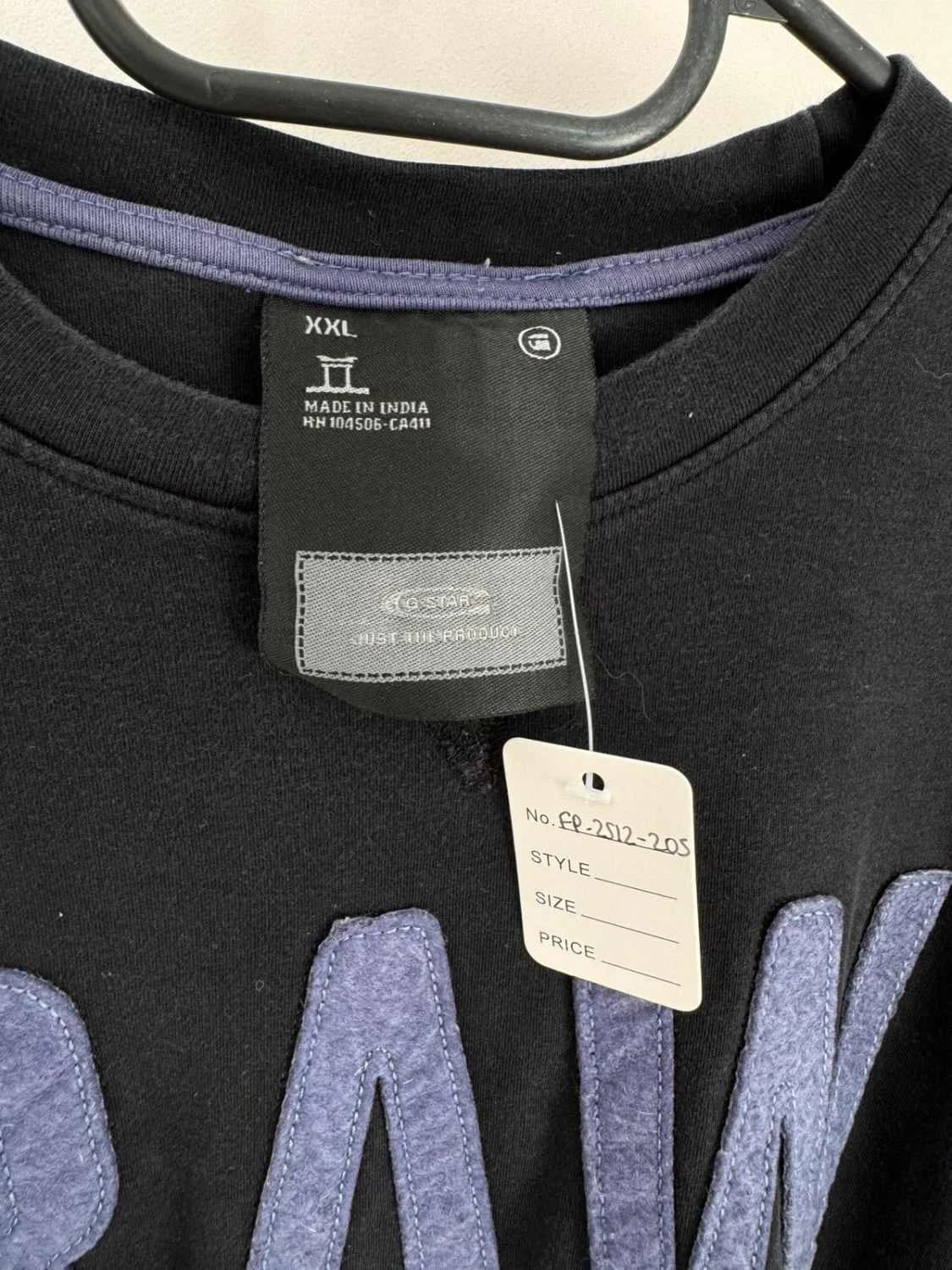 T-shirt coton G-Star RAW noir logo poitrine taille XXL - FP2512205 - Photo 5/5
