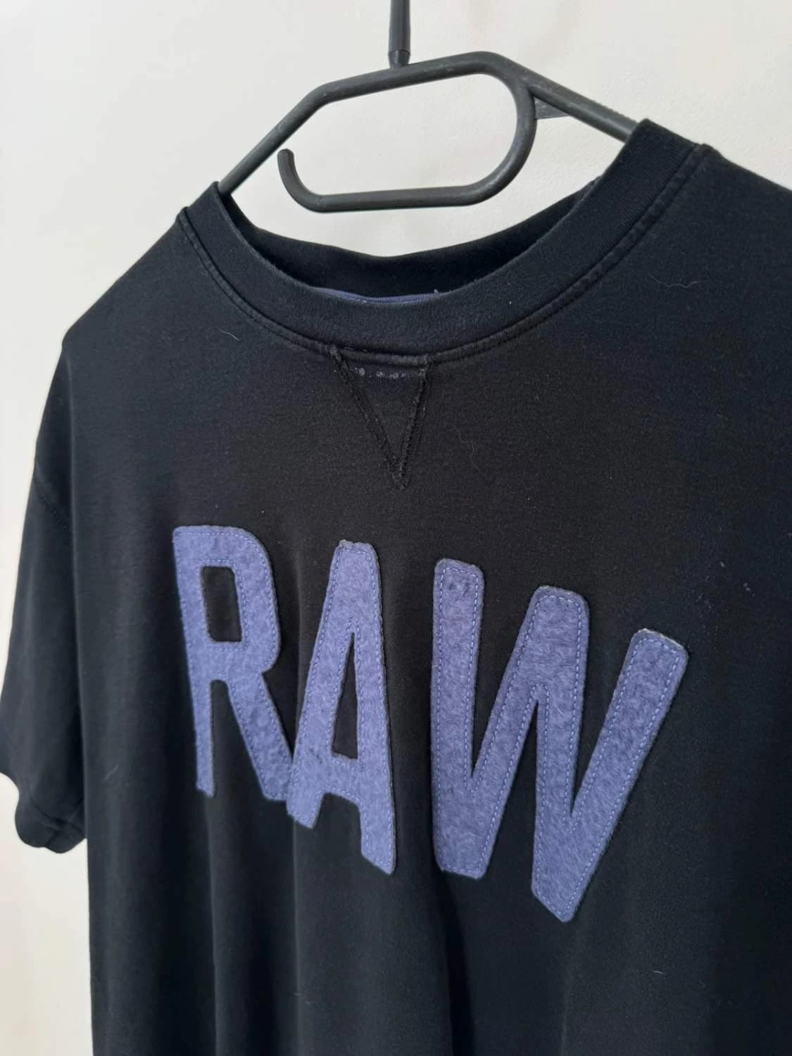 T-shirt coton G-Star RAW noir logo poitrine taille XXL - FP2512205 - Photo 4/5