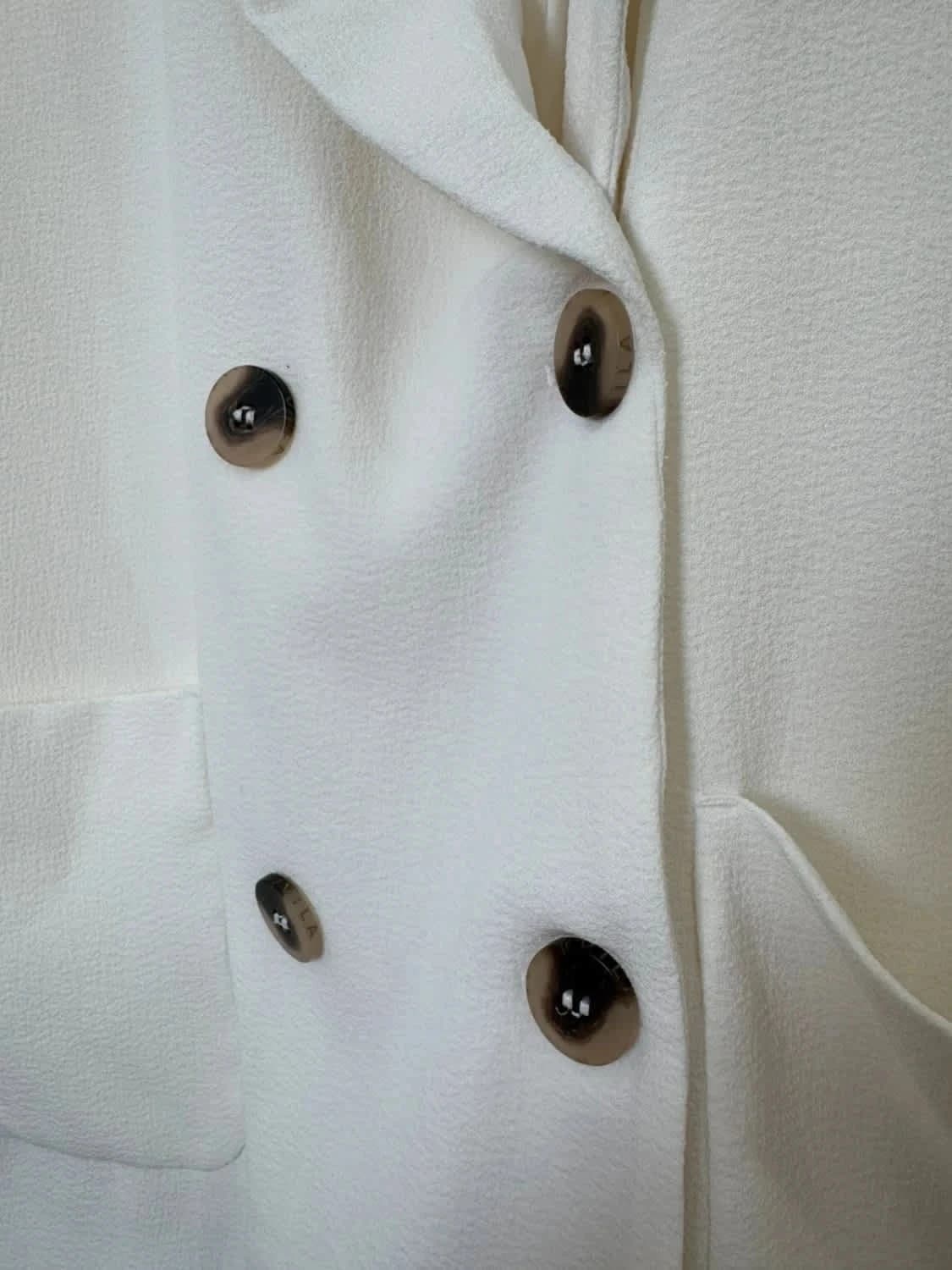 Veste blazer blanc Vila oversize taille 36 - Photo 3/8