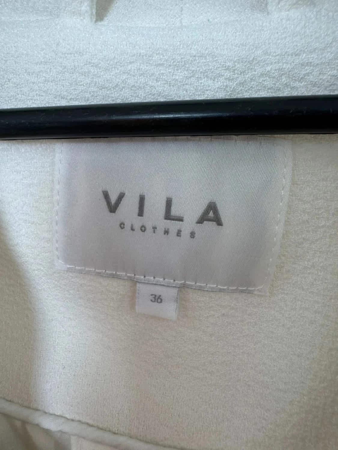 Veste blazer blanc Vila oversize taille 36 - Photo 8/8