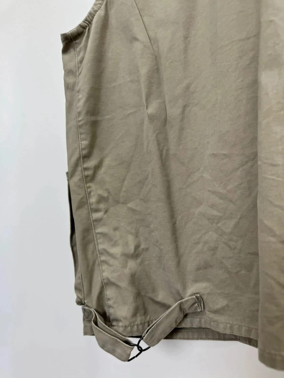 Gilet sans manches cargo multi-poches kaki taille XL - Photo 7/11
