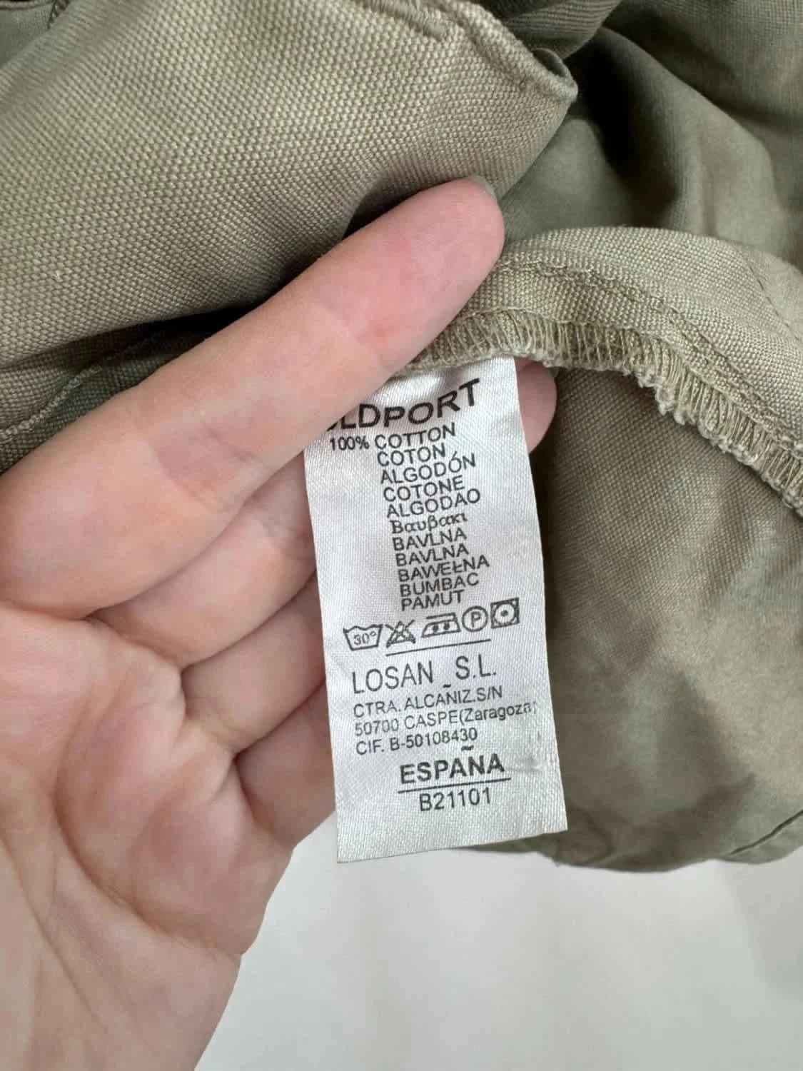 Gilet sans manches cargo multi-poches kaki taille XL - Photo 11/11