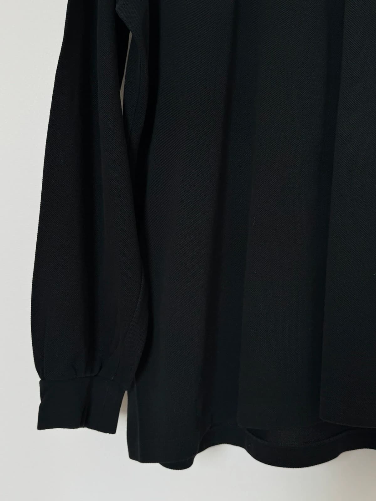 Polo manches longues Lacoste noir taille 6/XL - FP260215 - Photo 3/9