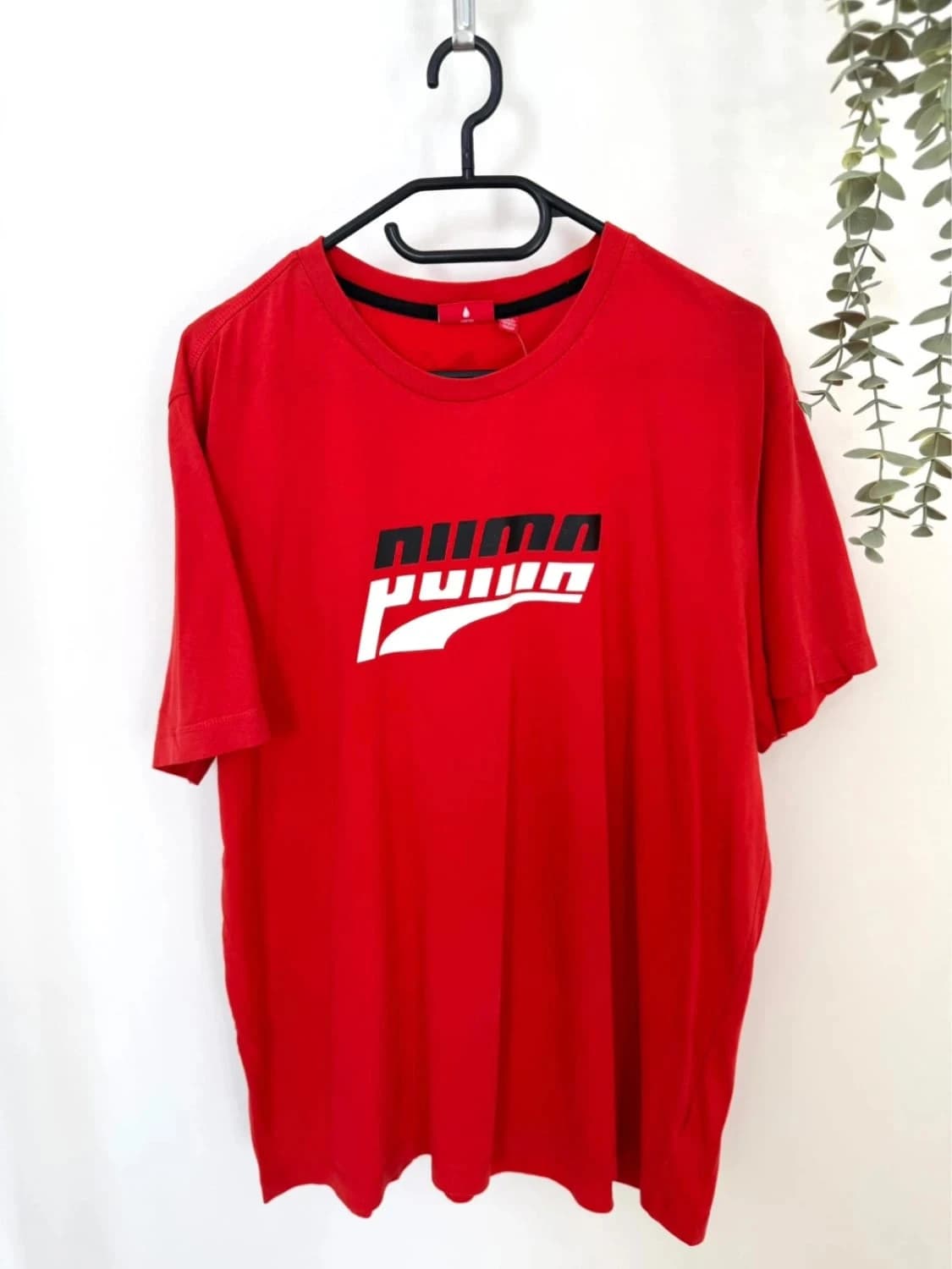 T-shirt coton Puma rouge logo imprimé taille XL - FP2512171 - Photo 2/7