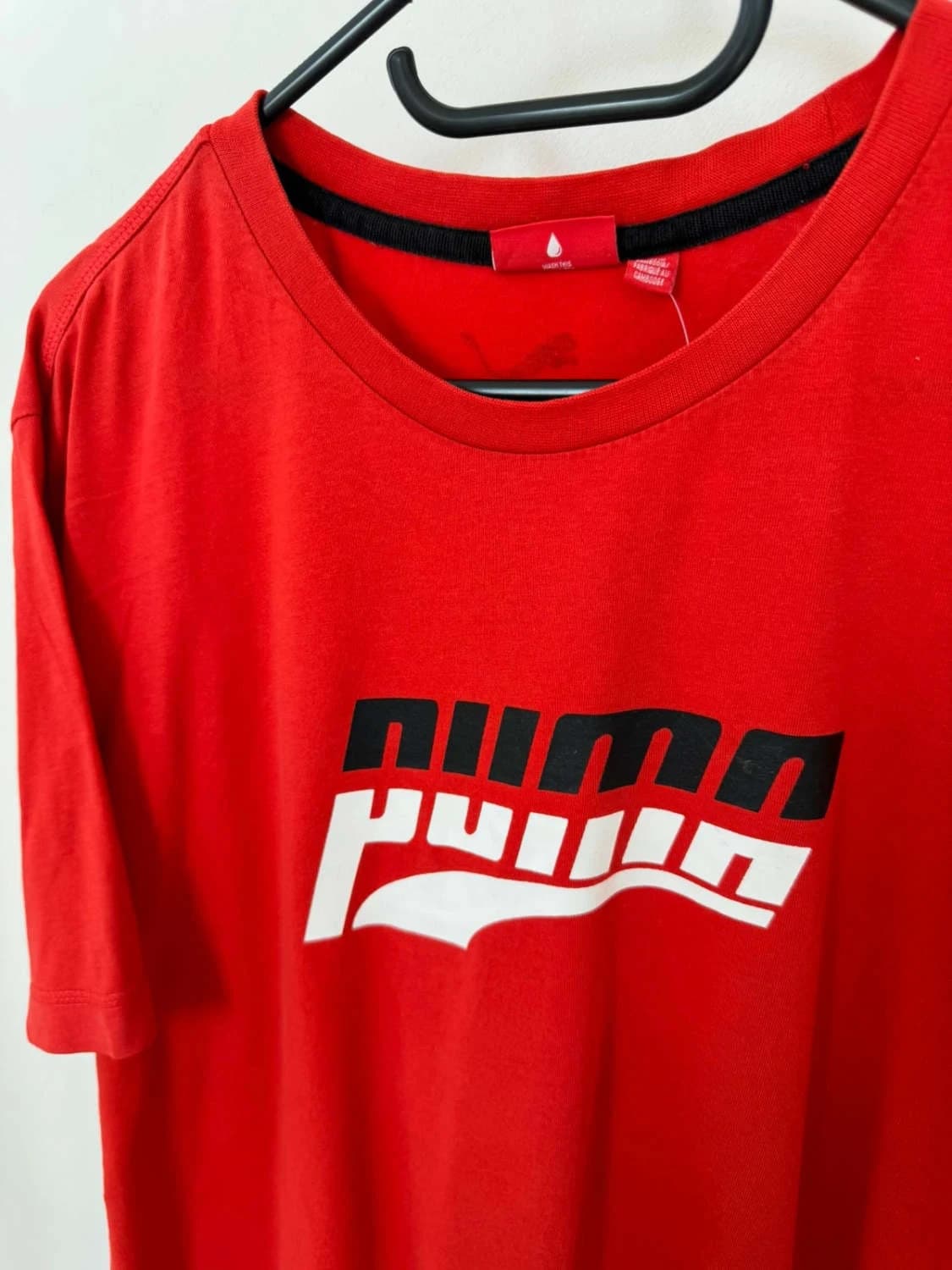 T-shirt coton Puma rouge logo imprimé taille XL - FP2512171 - Photo 3/7