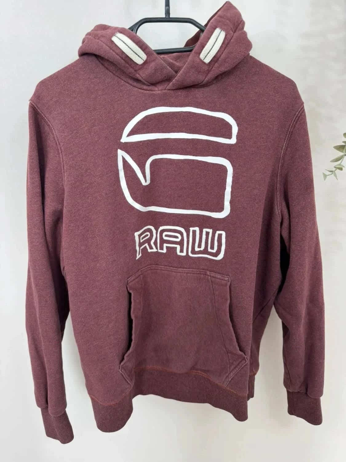 Sweat à capuche/Hoodie bordeaux G-Star Raw taille M - Photo 2/9