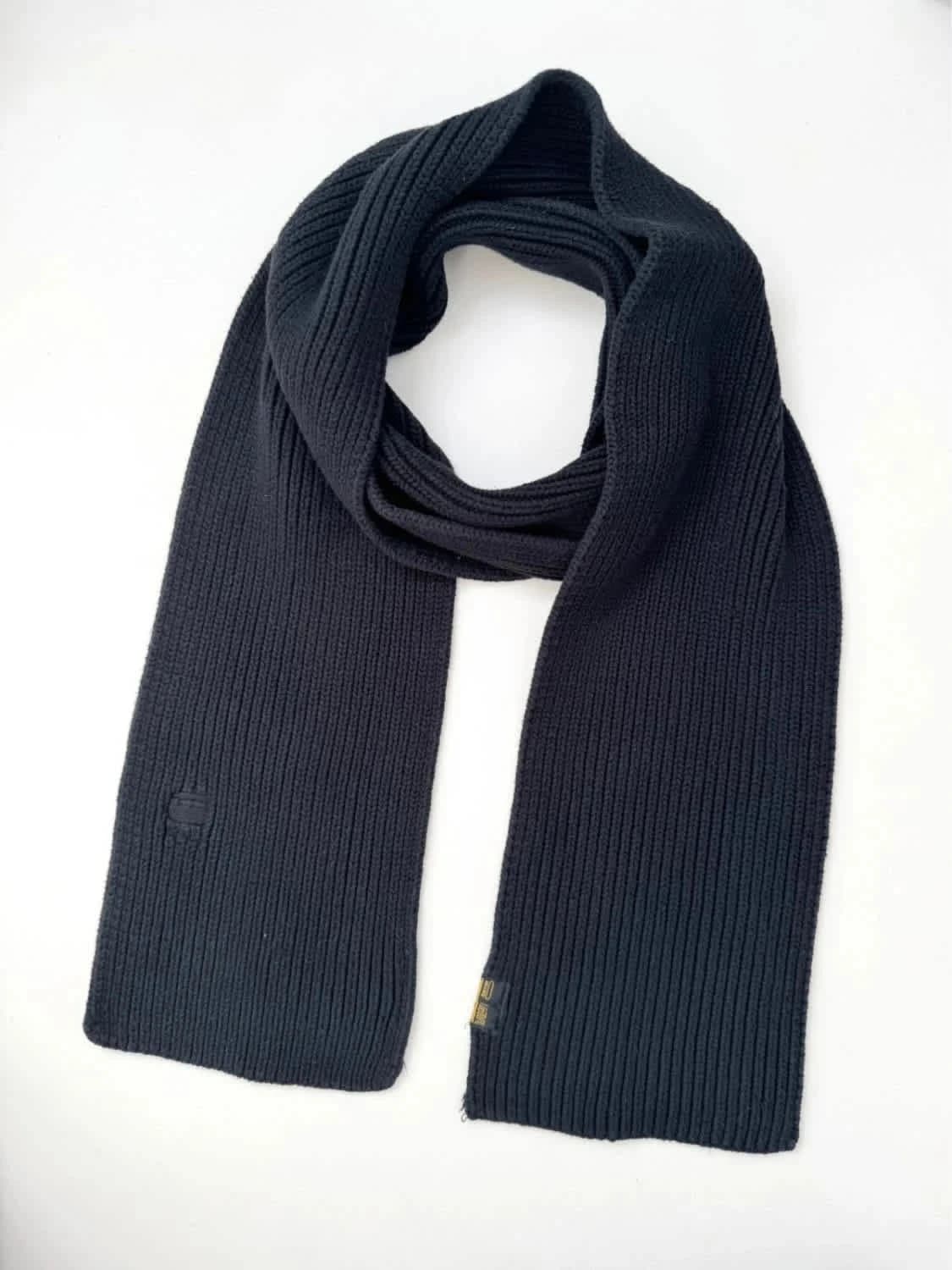 Écharpe noire G-Star Raw - Photo 1/4