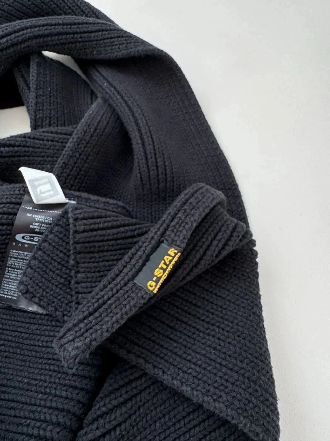 Écharpe noire G-Star Raw - Photo 4/4