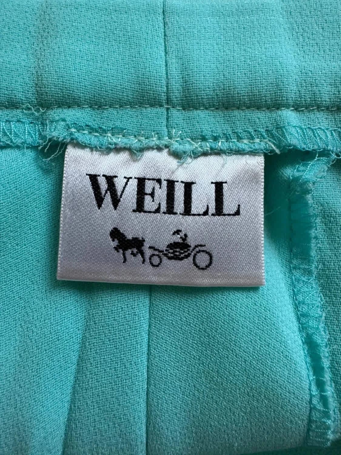 Pantalon fluide Weill vert menthe taille M - Photo 5/7