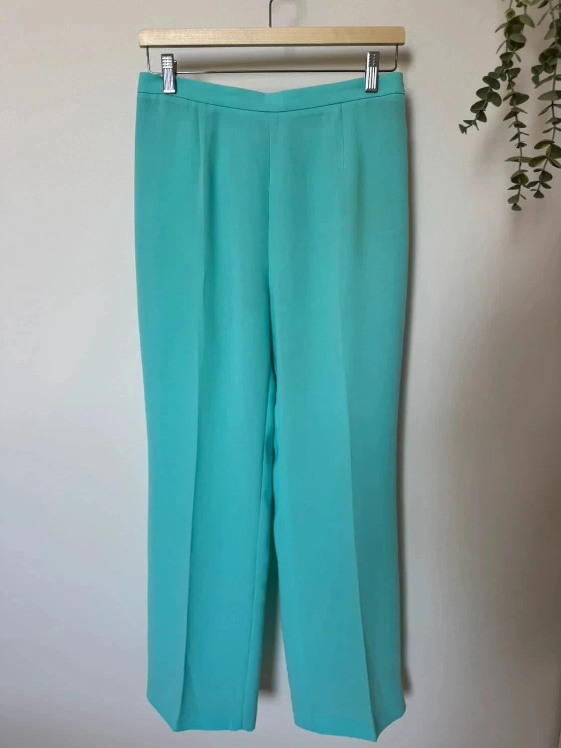 Pantalon fluide Weill vert menthe taille M - Photo 2/7