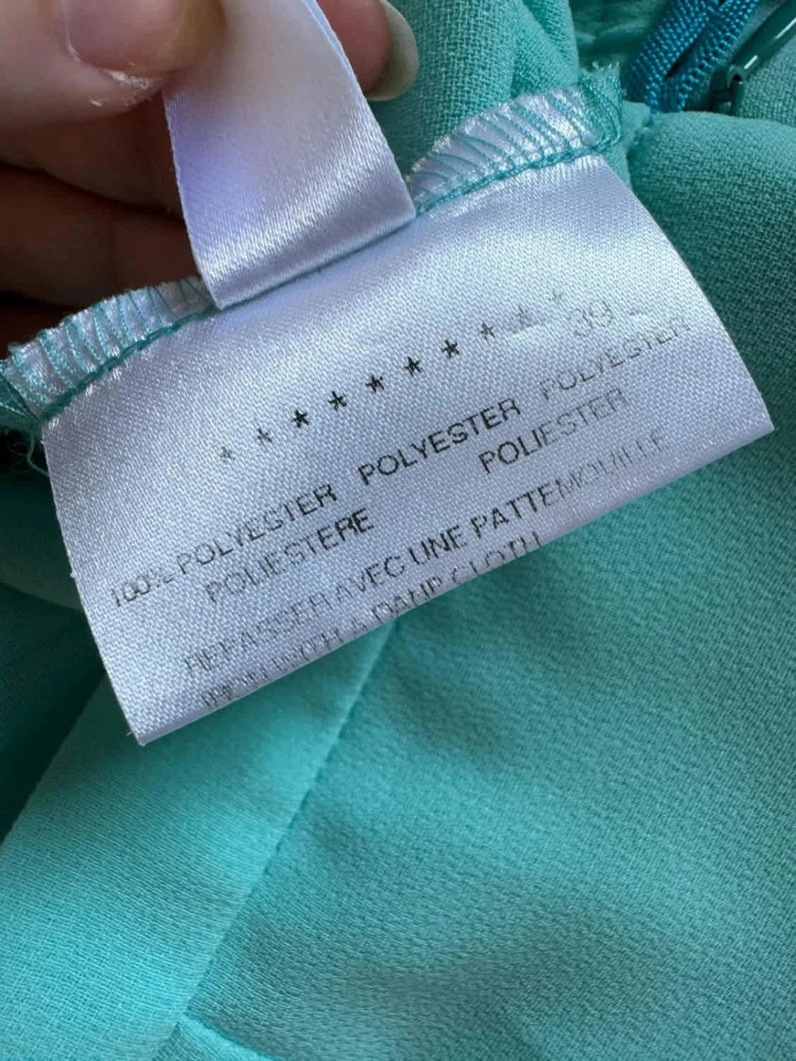 Pantalon fluide Weill vert menthe taille M - Photo 6/7