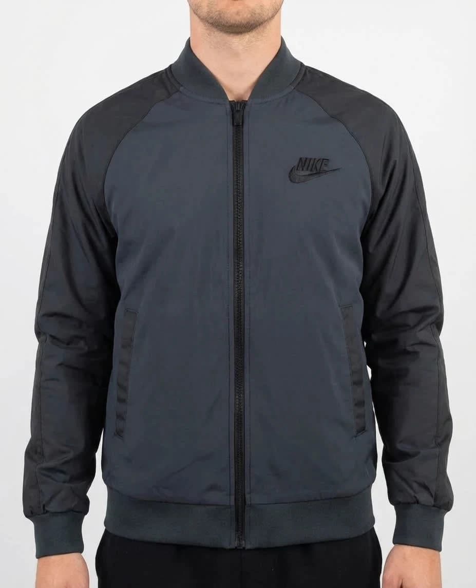 Veste bomber noir Nike brodé taille S - Photo 1/5