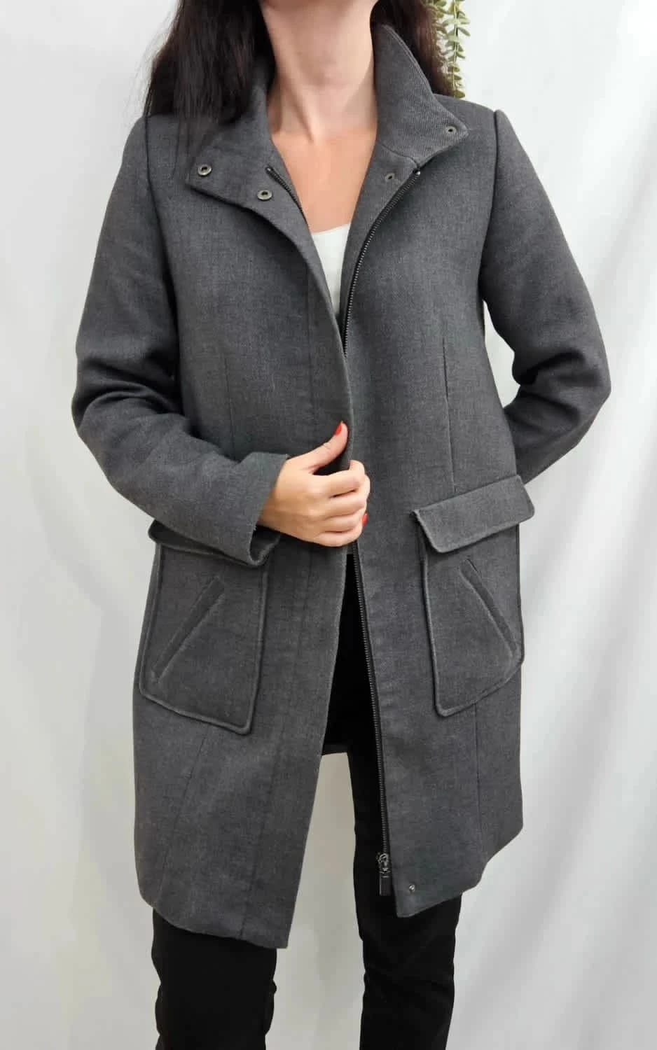 Manteau gris Camaïeu taille M - Photo 1/5