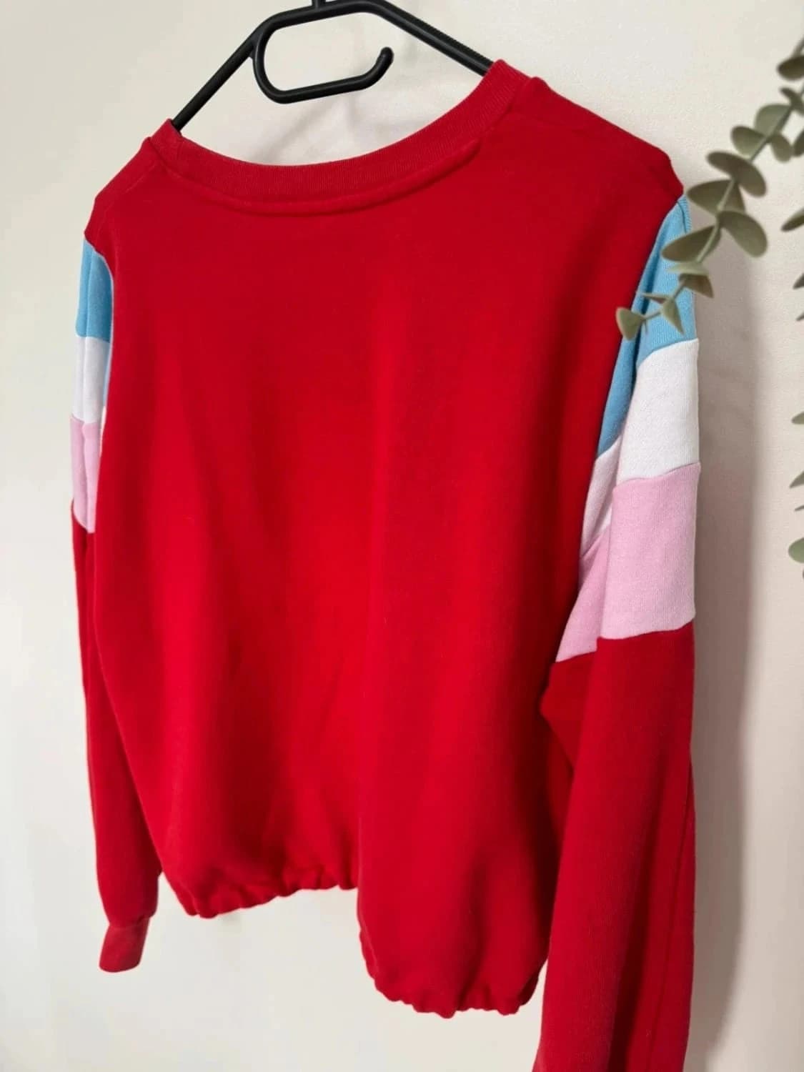 Levi’s sweat colorblock rouge ajustable taille M - Photo 8/8