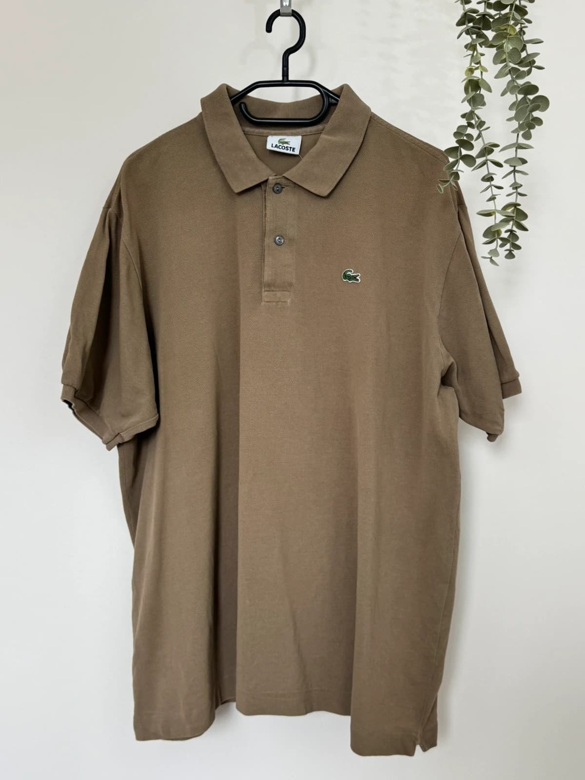 Polo piqué Lacoste marron taupe taille 6/XXL - FP260257 - Photo 2/8