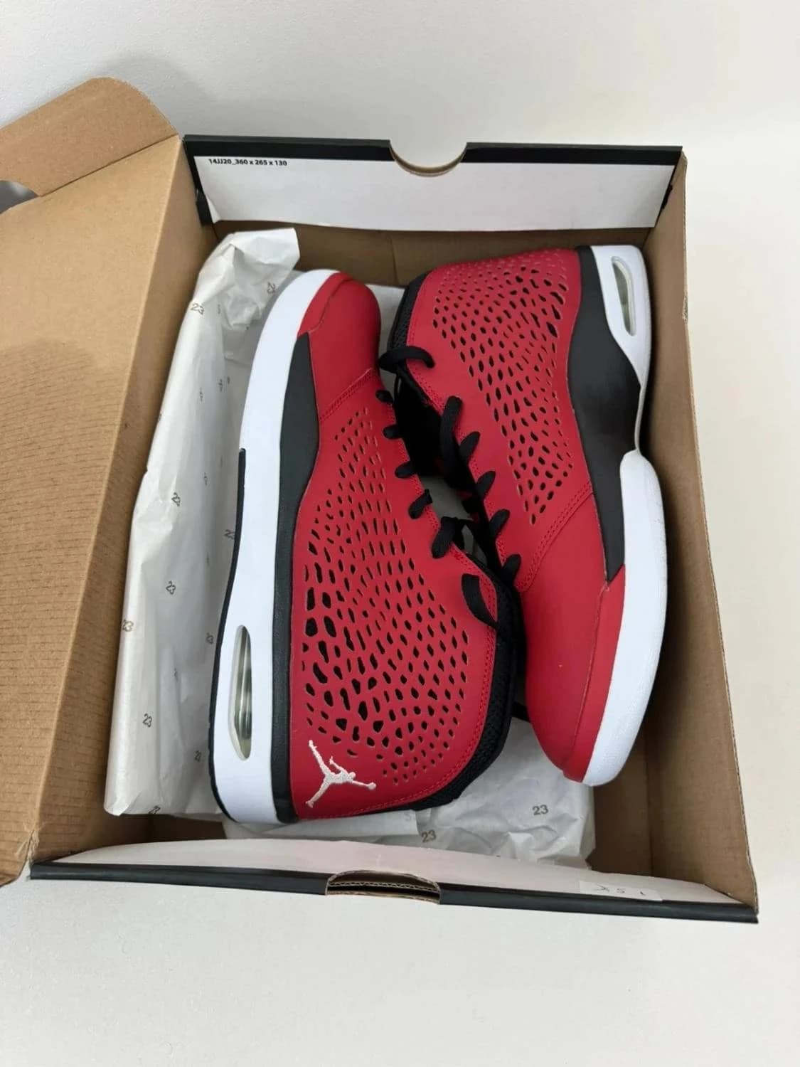 Nike Jordan Flight rouge 2015 pointure 46 - Photo 3/9
