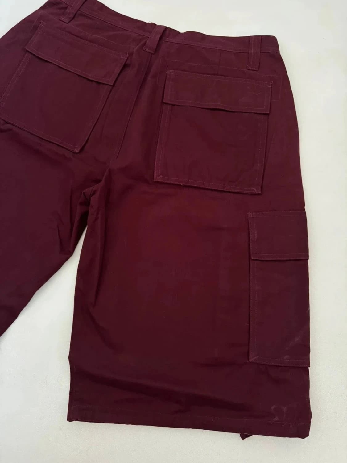 Short cargo Regal Wear rouge bordeaux taille W38 - Photo 4/6