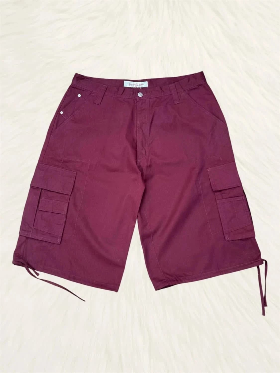 Short cargo Regal Wear rouge bordeaux taille W38 - Photo 2/6