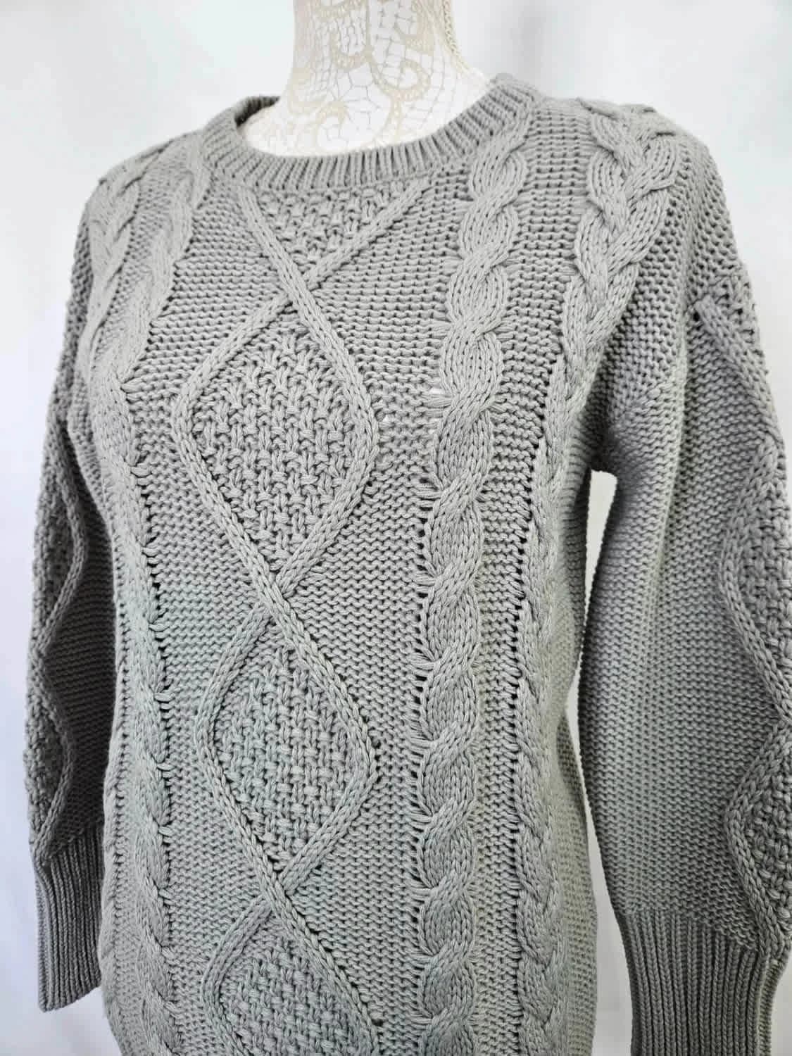 Robe pull en maille gris Blancheporte - Photo 2/3