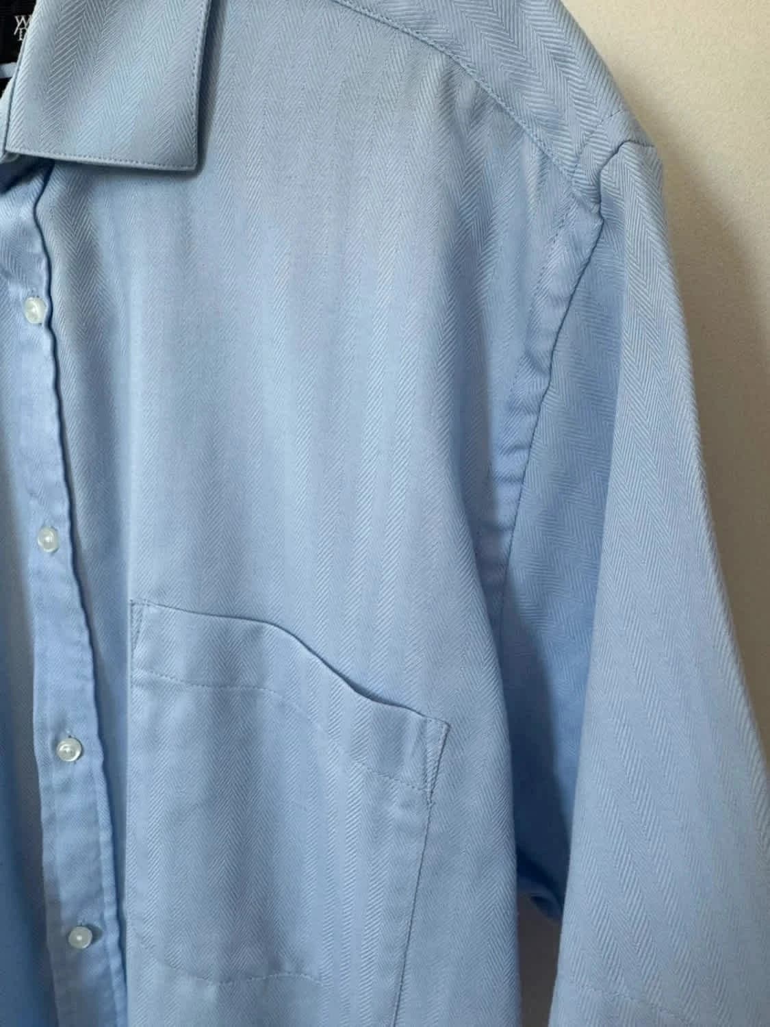 Chemise bleu clair Yves Dorsey taille XL - Photo 4/5